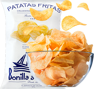 Bonilla a la Vista Chips 300g bag